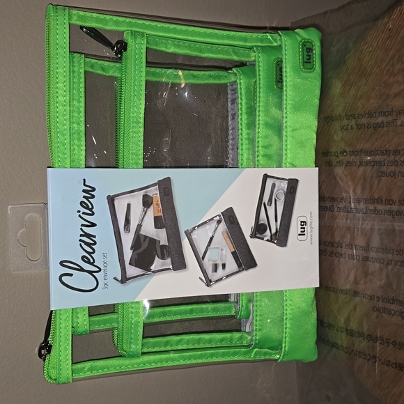 Lug Clearview 3pc Set In LIME - Picture 2 of 3